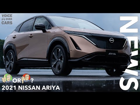 10 Fakten zum Nissan Ariya | Leistung Reichweite Abmessungen Anhängelast | Voice over Cars News