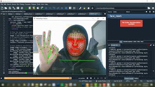 MediaPipe Face Mesh and Human pose estimation
