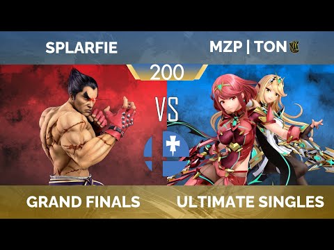 RogaSmash 200: SSBU Grand Finals – Splarfie (Kazuya) vs MZP | Ton (Pythra)