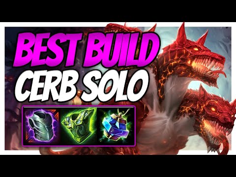 ONLY CERBERUS BUILD YOU NEED! - Smite Cerberus Solo