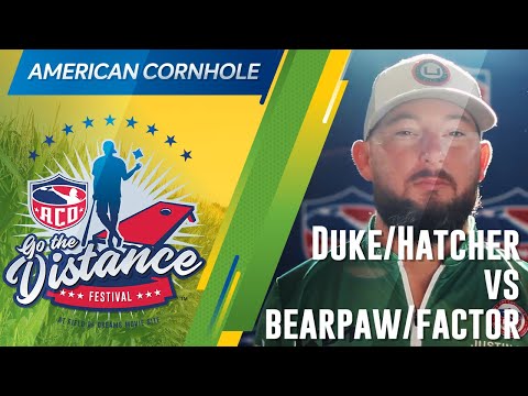 Duke/Hatcher vs Bearpaw/Factor - Semi Final #1 - ACO Dream Team Invitational - Field of Dreams