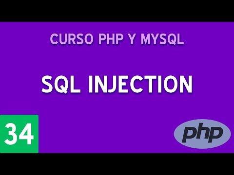 Cómo funciona una inyección de SQL | Curso PHP y MySQL #34