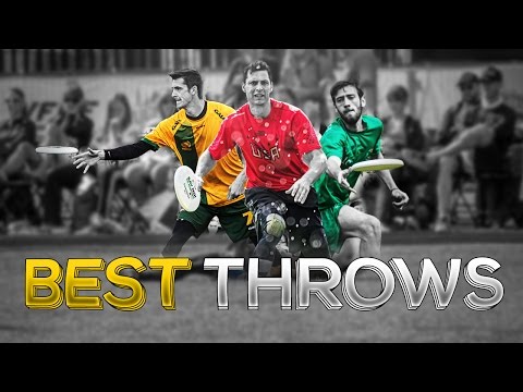 Best throws of WUGC 2016 (Men's)