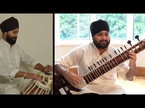 Raag Bageshri - Jasdeep Singh Degun - Harkiret Bahra - Sitar Solo for Gurpurnima