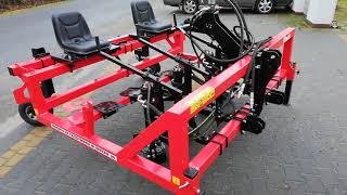 Hidraulikus sorközművelő (2 soros) / Selmar PH-3