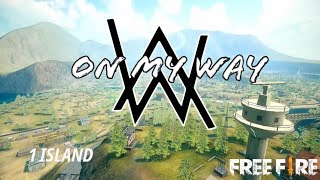 Download lagu Alan walker - On My Way [Free fire music video] mp3