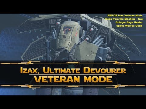 SWTOR Izax Ultimate Devourer Veteran Mode 8 man Space Wolves Guild Ghingur Sage