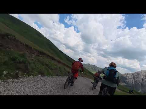 Passo Duran- Arrivo e inizio discesa
