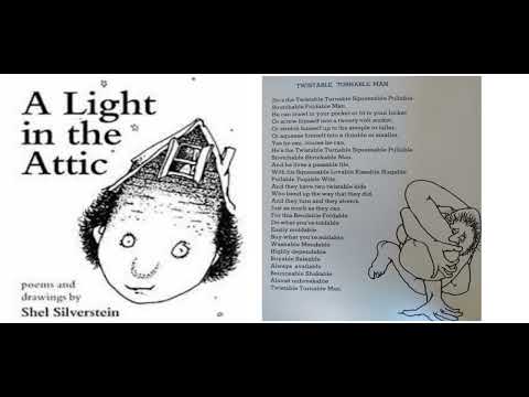 Shel Silverstein'sTwistable Turnable Man from A Light in the Attic