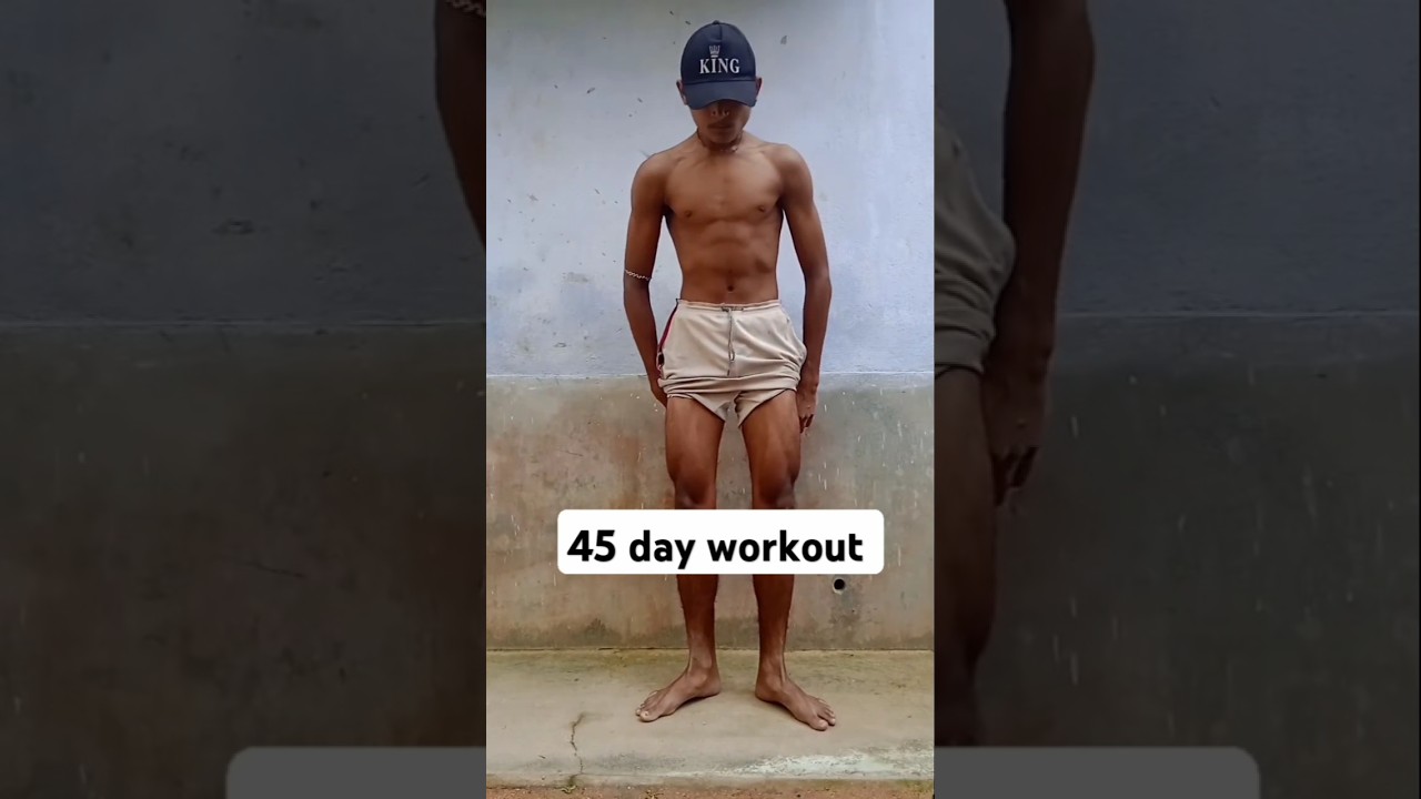 45day workout karne ke bad mere body reaction ko deho💯💯||💪💪#shortfeed#bodybuilding #youtube#fitness