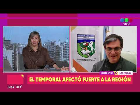 Fuerte temporal el Las Rosas, el día después | TELEFE ROSARIO