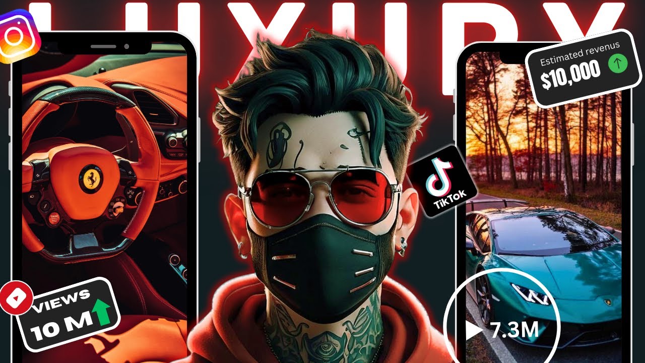 $100/Day🔥 How to Create Luxury Motivational Reels, Shorts & TikTok's with AI. #luxurymotivation