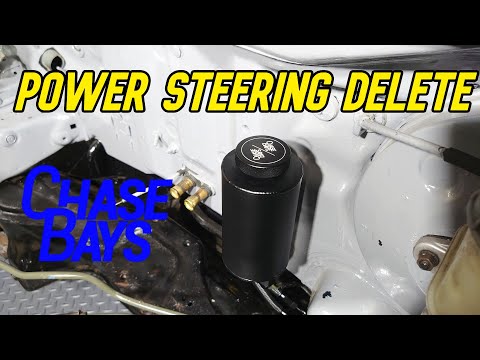 Chase Bays Power Steering Delete Kit Install On The Civic