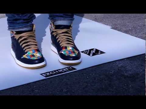 JORDAN 1 RETRO HIGH  RTTG "DC" - ON FEET EDITION @ EXCLUCITY