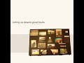 Letting Up Despite Great Faults - Disasters Are Okay (Official Audio)