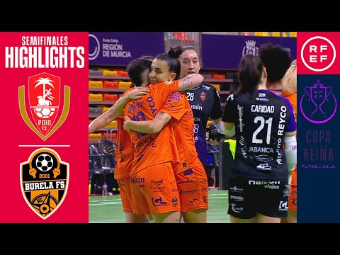 Resumen #CopadelaReinaFS Poio Pescamar 1-2 CD Burela FS | Semifinales