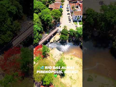 PIRENÓPOLIS-Rio das Almas! Um lugar gratuito pra você conhecer!#riodasalmas #pirenópolis #natureza