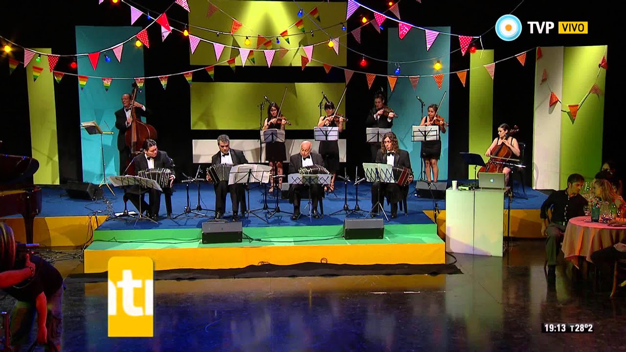 Orquesta Típica Sans Souci en el Ciclo Entrá