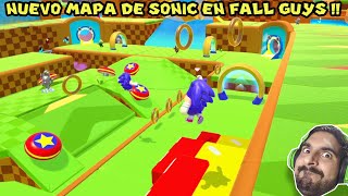 NUEVO MAPA DE SONIC EN FALL GUYS !! - Fall Guys Temporada 7 con Pepe el Mago (#6)