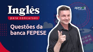 Questões concurso banca FEPESE [Inglês para Concursos]
