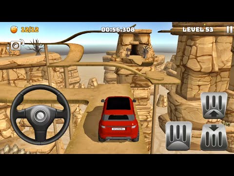 Mountain Climb 4x4: Offroad Car Drive - New Car Unlocked - Red Suv 4x4 Driving Impossible Stunts