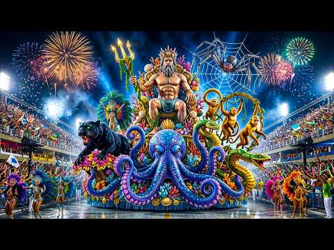 Top 100 Rio Carnival Floats [4K] | Rio Carnival 2026 🔥
