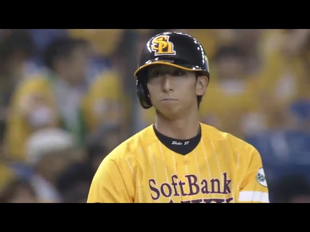 【2回裏】1番定着へ!! ホークス・福田 チャンスにタイムリー3塁打!! 2015/6/29 H-L
