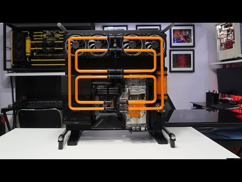 Custom Pc Build #64 " Orin "  A RTX Gaming Pc on a Thermaltake Core P5, T-force Nigh Hawk