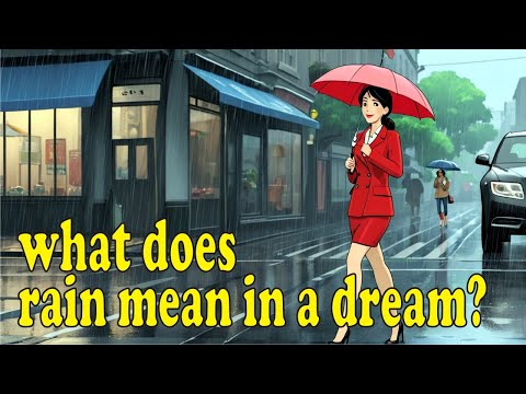 dreaming of rain?/decode the meaning: spiritual, biblical & symbolism explained!