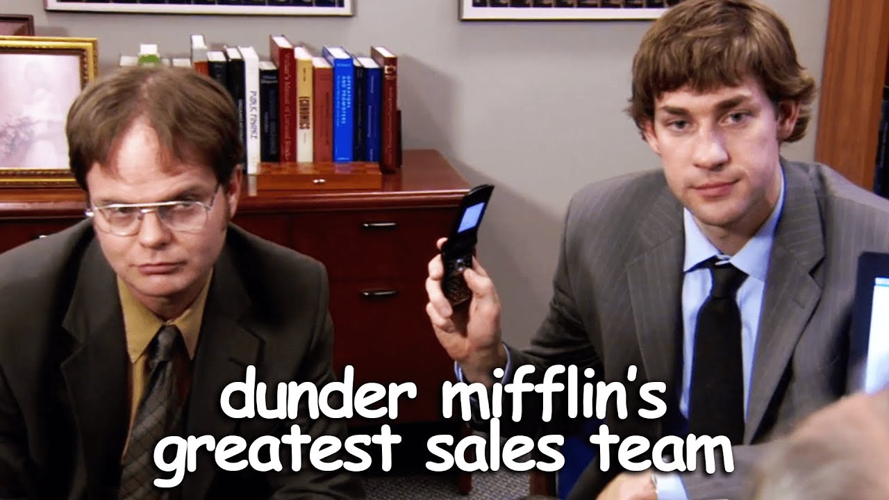 jim and dwight going on sales calls for 9 and a half minutes | The Office US | Comedy Bites
