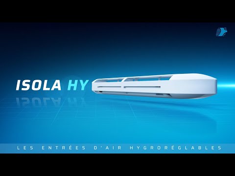 Entrée d'air hygroréglable acoustique Isola HY ANJOS