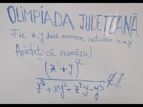 Olimpiada Județeană de Matematică