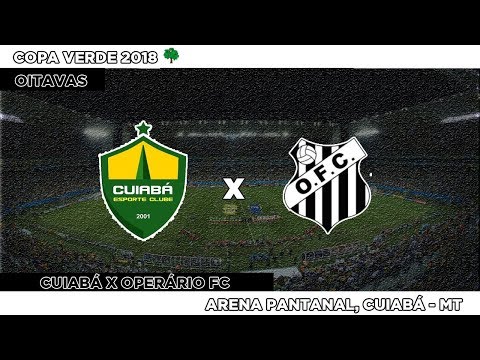 Melhores Momentos: Cuiabá 3x0 Operário FC - 15/02/2018 - Copa Verde 2018