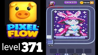 Pixelflow level 371 hard level Guide Walkthrough Solution