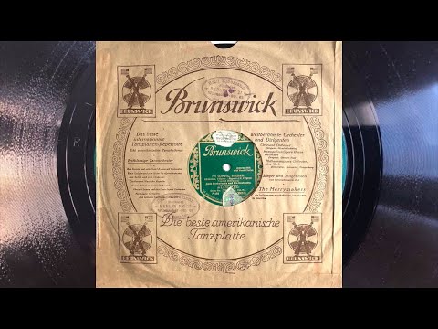 JULES HERBUVAUX 'G' Take: I'm Coming Virginia - Meet Me In The Moonlight 1927 Chicago Danceband