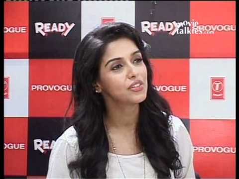 Actress Asin T tumkal  for the Promotion of her film  'Ready ' in Mumbai.