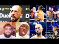 Fighters REACT To Andrew Tate Vs Chase Demoor FULL FIGHT HIGHLIGHTS Misfits Mania Boxing