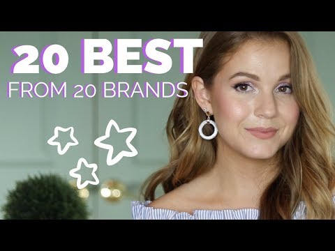 20 BEST Products from 20 Brands in Under 20 Minutes// The BEST Makeup!