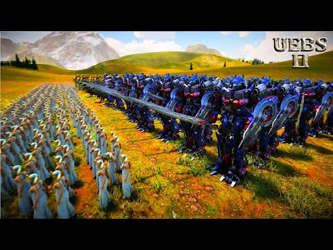 TRANSFORMERS ARMY, T-45s & CLEOPATRA vs 3,000,000 ALIENS | Ultimate Epic Battle Simulator 2 | UEBS 2