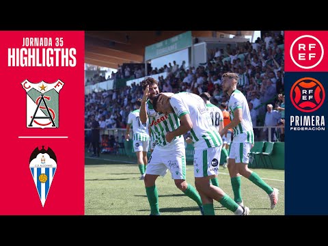 Resumen de At. Sanluqueño vs Alcoyano Matchday 35