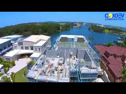 Condev Construction - The Lakes 26 November 2015 (Robina, Qld) Drone Video