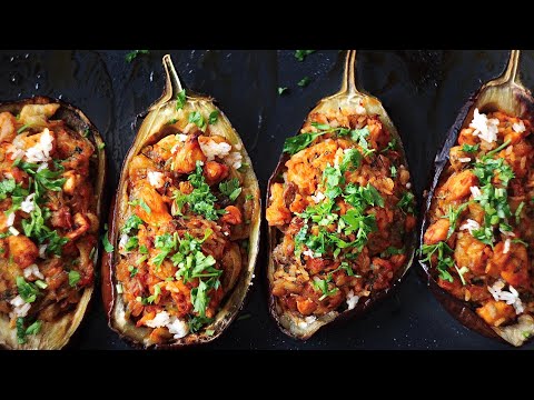 Turkish Stuffed Eggplants | how to make turkish ‘karnıyarık’  🍆