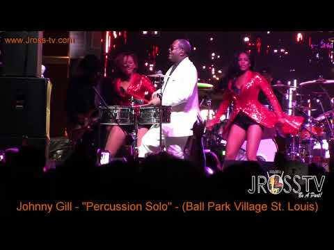James Ross @ Johnny Gill - "Percussion Solo / St. Louis" - www.Jross-tv.com (St. Louis)