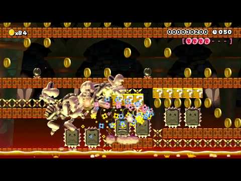 GO! 難しい爽快80秒スピードラン! P Switch RUN by スピランりょうたくん - SUPER MARIO MAKER - NO COMMENTARY 1bh