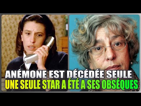Anémone est morte seule et isolée de tous. Une seule célébrité s'était rendue a ses obsèques
