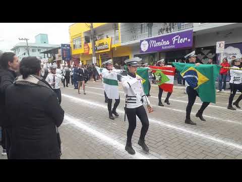 7 September parade of the marching band of Pouso Redondo, Santa Catarina 🥁🥁🇧🇷🇧🇷.