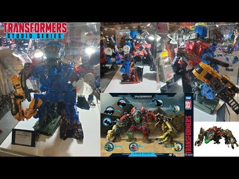 Transformers Studio Series DEVASTATOR COMPLETED Prototype Revealed! MCM London Comic Con Hasbro