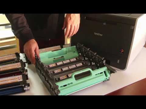 How to Replace Imaging Drum DR310CL From Brother Printer HL4570CDW or Similar Models