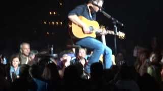 Blake Shelton Ten Times Crazier tour Nashville &quot;Over You&quot;