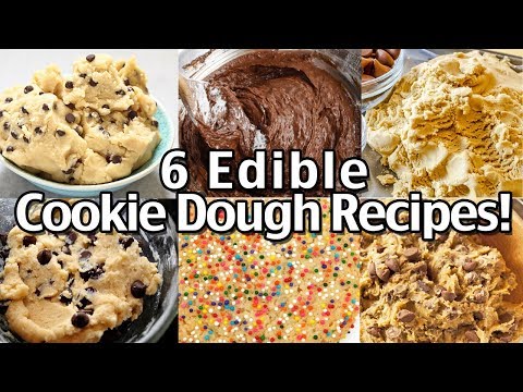 How To Make Homemade Cookie Dough - Edible Cookie Dough Recipes!